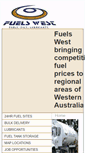 Mobile Screenshot of fuelswest.com.au